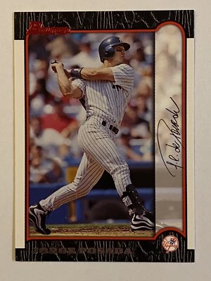 Bowman #48 Jorge Posada 1999 receptor de los Yankees de Nueva York Foto 1 de 2