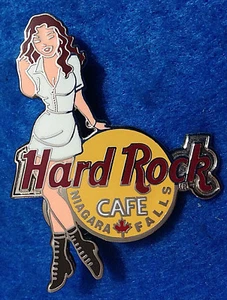 NIAGARA FALLS CANADA GIRL OF ROCK SERIES WTE UNIFORM 1st GOR Hard Rock Cafe PIN - Picture 1 of 1
