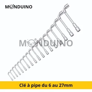 Clé à pipe - Acier Chromé du 6 au 27mm - Bild 1 von 2