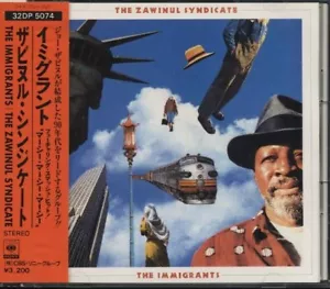 THE ZAWINUL SYNDICATE The Immigrants JAPAN 1st Press CD 1988 32DP5074 W/Obi - Picture 1 of 3