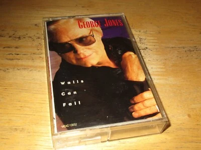 Walls Can Fall by George Jones (Cassette, Album, Oct-1992, MCA Records) Club Ed - Image 1 of 4