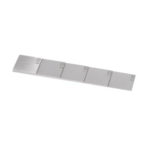 YUSHI 5-Step Calibration Block for Thickness Calibration 0.50 1.00 1.50 2 2.50mm - Picture 1 of 12
