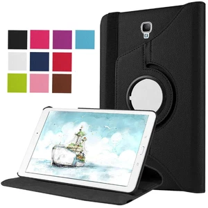 360 Rotating Leather Case Cover For Samsung Galaxy Tab S4 10.5" T830 T835 T837 - Picture 1 of 10