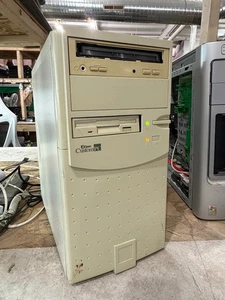 PC da gioco classico AOpen beige ATX retrò Celeron 700 MHz 384 MB RAM 10 GB HD VINTAGE - Foto 1 di 14