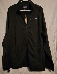 Patagonia Better Sweater Full Zip Fleece Jacket Men's XL Black New With Tags - Picture 1 of 13