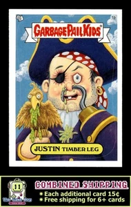 2004 Topps Garbage Pail Kids All-New Series 2 #1b Justin Timber Leg - Bild 1 von 2
