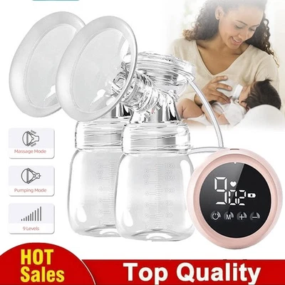 Elektrische MILCHPUMPE Brustpumpe Babymilch Abpumpen Stillen Massage Sicherheit - Bild 1 von 4
