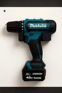 Makita Drill Holder Wall Mount – Heavy Duty Power Tool Organizer for 12V 18V - Picture 1 of 2
