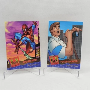 1995 Fleer Ultra Marvel Kids Lot Spider-Man #64 & Peter Parker #75 - B - Picture 1 of 2