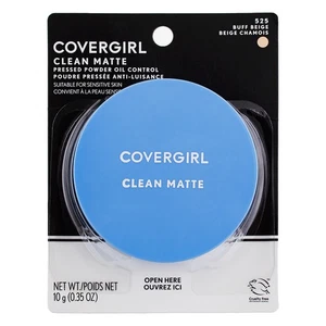 CoverGirl Clean matt gepresster Puder, Buff Beige 525, 0,35 Oz. - Bild 1 von 2