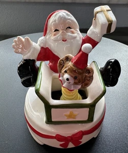 Vintage Norcrest Santa Spieluhr mit Jack n the Box - Bild 1 von 5
