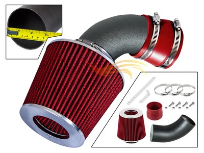 Kit de admisión Ram corta XYZ RW ROJO + filtro 1991-1997 Chevy Geo Metro 1,0 L 1,3 L Foto 1 de 2