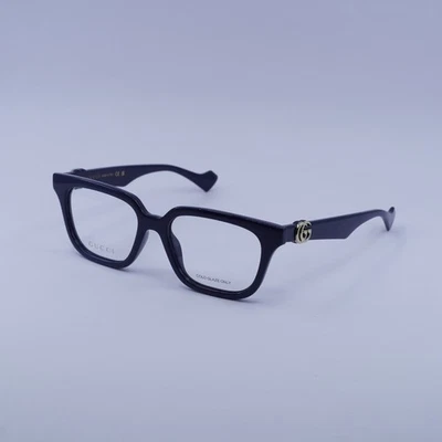 Óculos Gucci GG1536O 011 azul marinho 53mm novo e autêntico - Imagem 1 de 4