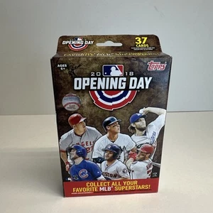 Scatola sigillata HANGER Topps Opening Day Baseball Factory 2018 - 37 carte! OHTANI RC ANNO - Foto 1 di 6