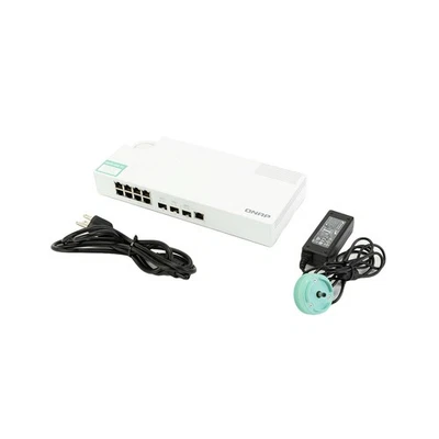 QNAP QSW-308-1C 11-Port Unmanaged Switch - SKU#1982825 - Image 1 of 4