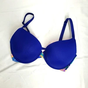 Pink Victorias Secret Wear Everywhere Push Up BH 34DD Blau Pink - Bild 1 von 6