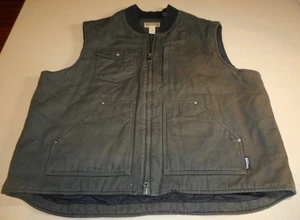 Duluth Canvas Fire Hose Vest Thinsulate Lined Men’s 3XL EUC - Picture 1 of 10