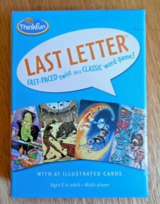 NEW!  ThinkFun "Last Letter" Game with a fast-Paced Twist on a Classic Word Game - Image 1 of 4