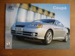 Hyundai Coupe UK Sales Brochure (2002) - Picture 1 of 13