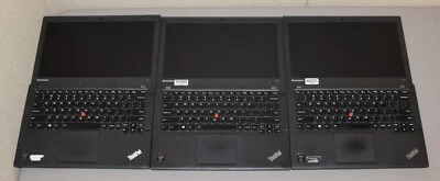 Lote 3 Laptop Lenovo Thinkpad X240 12.5" Descompleta COMO ESTÁ Piezas Reparación Foto 1 de 4