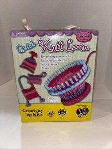 Quick Knit Loom Kit for Kids and Adults, Crafts, Yarn, NEW - Picture 1 of 2