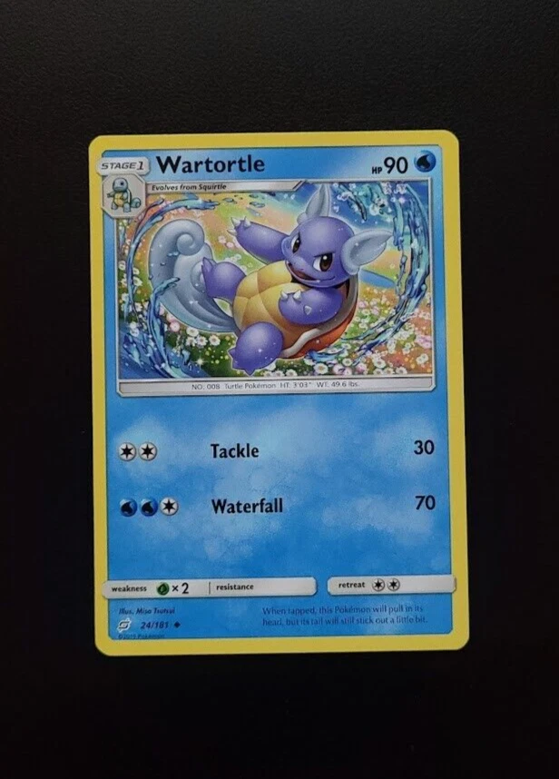 Wartortle, Pokémon TCG, Team Up, Regular, Near Mint - Image 1 of 1