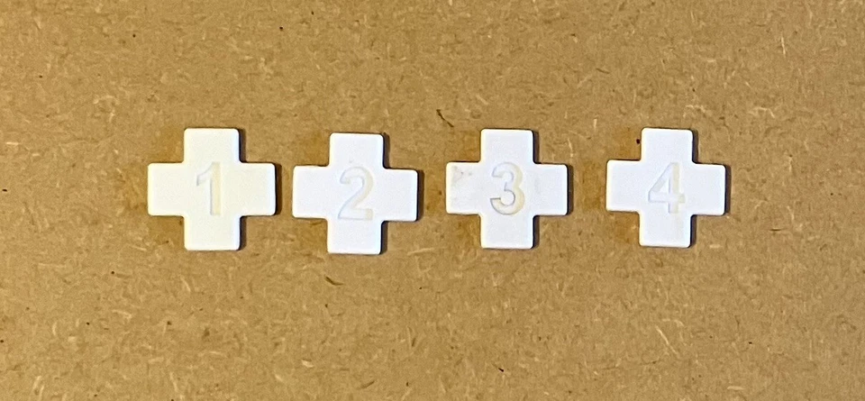 MB Operation Rapid Response Game 2006. Spare Surgeon Cross. PRICE IS FOR ONE. - Image 1 of 1