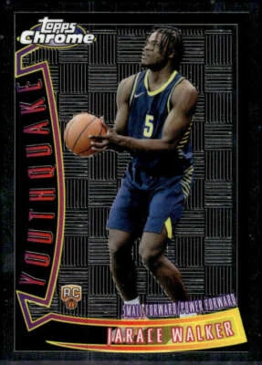 JARACE WALKER RC 2023-24 Topps Chrome Youthquake Base #YQ-5 ROOKIE Pac ID:111636 - Image 1 of 2