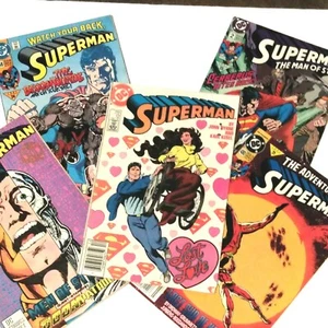 Set - 5 DC Comics Superman Clark Kent, Lois Lane, Daily Planet, Jimmy Olson  - Bild 1 von 12