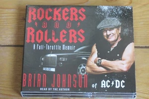 BRIAN JOHNSON (AC/DC): Rockers and Rollers - rare 3 CD audiobook - Picture 1 of 4