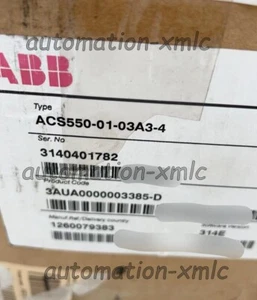 Brand new in box inverter ACS550-01-03A3-4+B055 DHL fast shipping - Picture 1 of 3