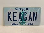 Oregon State KEAGAN Personalized License Plate Man Cave Kids Bedroom Decor Fun