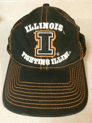 University of Illinois Fighting Illini NCAA Signatures Hat Mesh Snapback Cap - Image 1 of 4