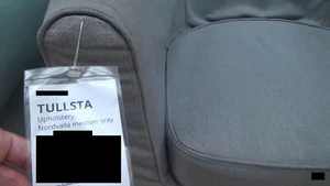 IKEA Ektorp Tullsta Armchair Slipcover NORDVALLA MEDIUM GRAY Chair Cover Grey - Picture 1 of 2