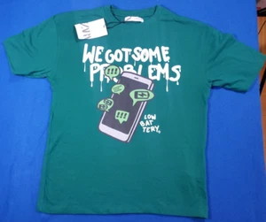 Zara kids Green T-Shirt Size 11-12 NEW - Picture 1 of 14