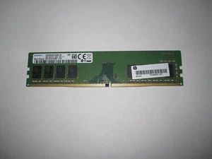 Genuine hp Samsung 1Rx8 8GB DDR4 PC4 -2666V Desktop Memory P/N: 933276-001 - Picture 1 of 2
