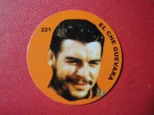 Ernesto Che Guevara Fidel Castro LOT 2 CARDS VERY RARE ARGENTINA