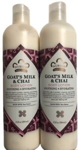 2 Pack - Nubian Heritage -Goats Milk & Chai Lotion 13 oz
