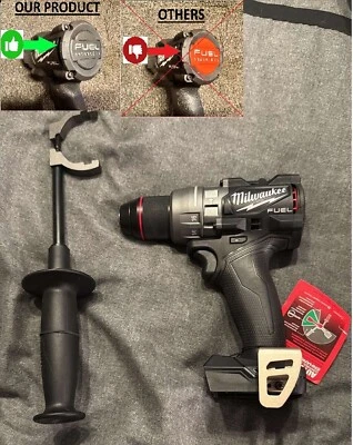 Black Milwaukee M18 Fuel 1/2" M18 Cordless Hammer Drill - 2904-20 Blacked Out - Image 1 of 4