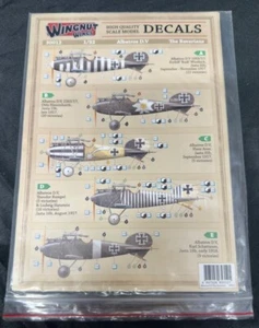 Calcomanías 1/32 Wingnut Wings #30012 Albatros D.V "The Bavarians" - Imagen 1 de 2