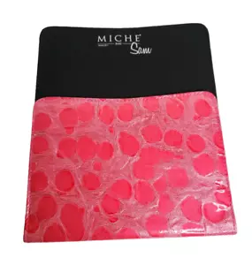 Miche Bag Purse Handbag Petite Shell SAM Pink Red Pebbled OUTER SHELL ONLY_AA - Picture 1 of 11