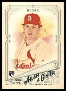 2018 Topps Allen & Ginter #319 Harrison Bader Rookie - Picture 1 of 2