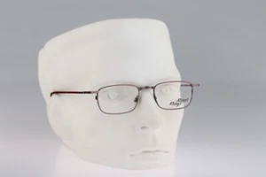 Robert Rudger 1490 151 68, 90s gray and colorful rectangle eyeglasses frames NOS - Picture 1 of 10