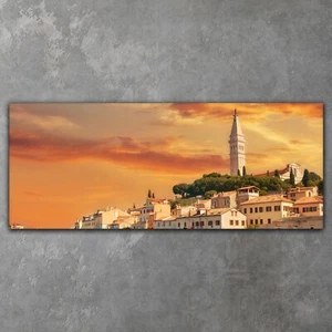 Leinwand Wandbilder Canvas XXL Wohnzimmer Sonnenuntergang in Kroatien 125x50 - Bild 1 von 11
