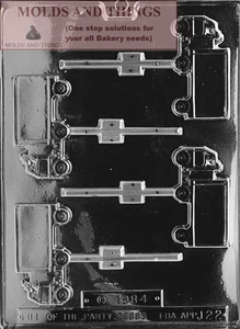 Tractor Trailer Truck Chocolate Candy Mold -2 mold set - Picture 1 of 1