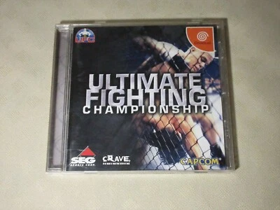 Ultimate Fighting Championship Sega Dreamcast DC 2000 used game tested Japan - Image 1 of 4