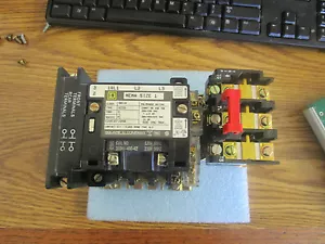 Modelo cuadrado de CC: SC02. Contactor/arranque clase 8810 con auxiliar Serie A - Imagen 1 de 1