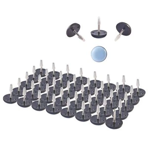 0.75″ Nail on Furniture Sliders 40 PCS, Chair Furniture Glides, Chair Leg Flo... - Picture 1 of 7