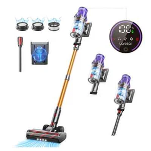 Cordless Vacuum Cleaner 50KPA Suction Power Handheld Dust Cup Removable Battery - Picture 1 of 13