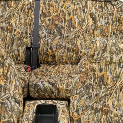 Cubiertas de asiento de segunda fila Covercraft SS8445TTFT de polialgodón TIMBER F150 Foto 1 de 4